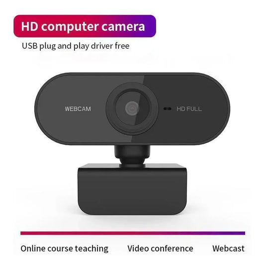 HD Webcam 1080P Mini Computer PC WebCamera with Microphone Rotatable Kameras for Live Broadcast Video Calling Conference Work